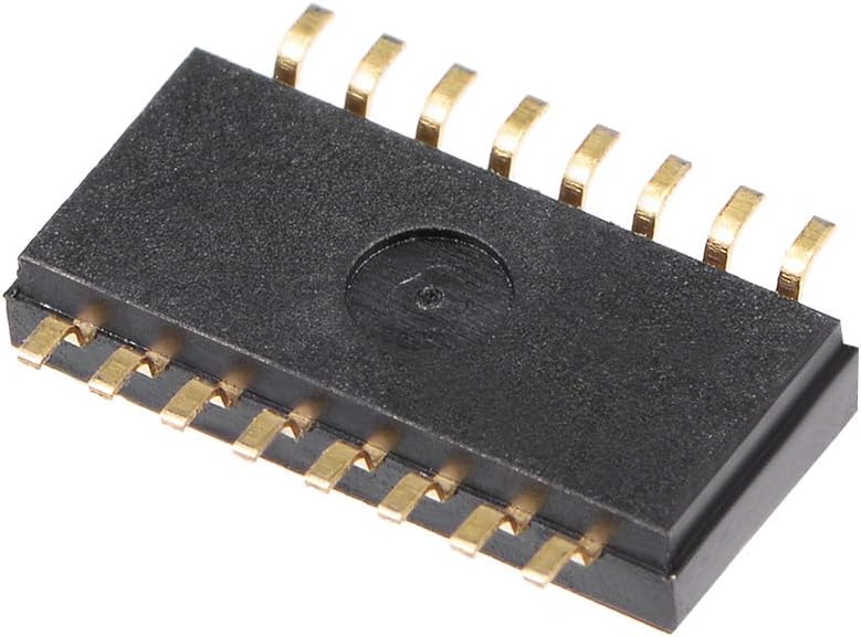 uxcell 5 Pcs Black Surface Mounted Devices DIP Switch 1-8 Positions 1.27mm Pitch for Circuit Breadboards PCB - Image 2