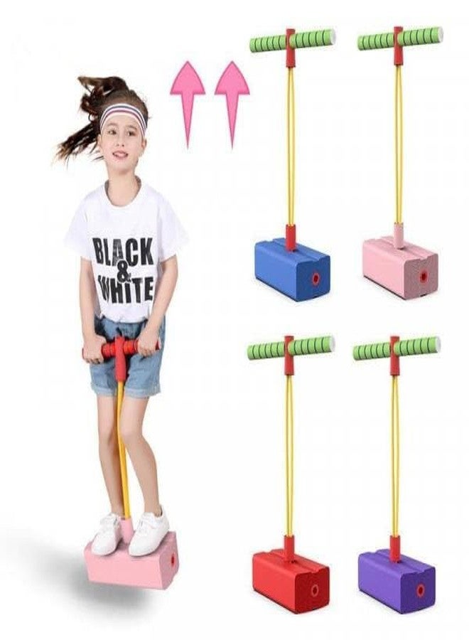 Avenn Kids Pogo Jumper with Sound, Foam Pogo Stick for Kids, Fun Outdoor Jumping Toy - Multicolor - Image 3