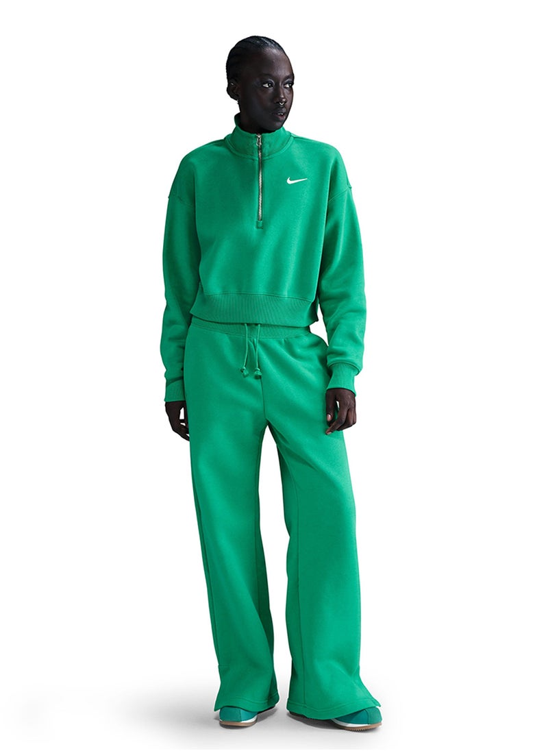 Nike Nsw Phoenix Fleece Cropped Sweatshirt  - Image 1