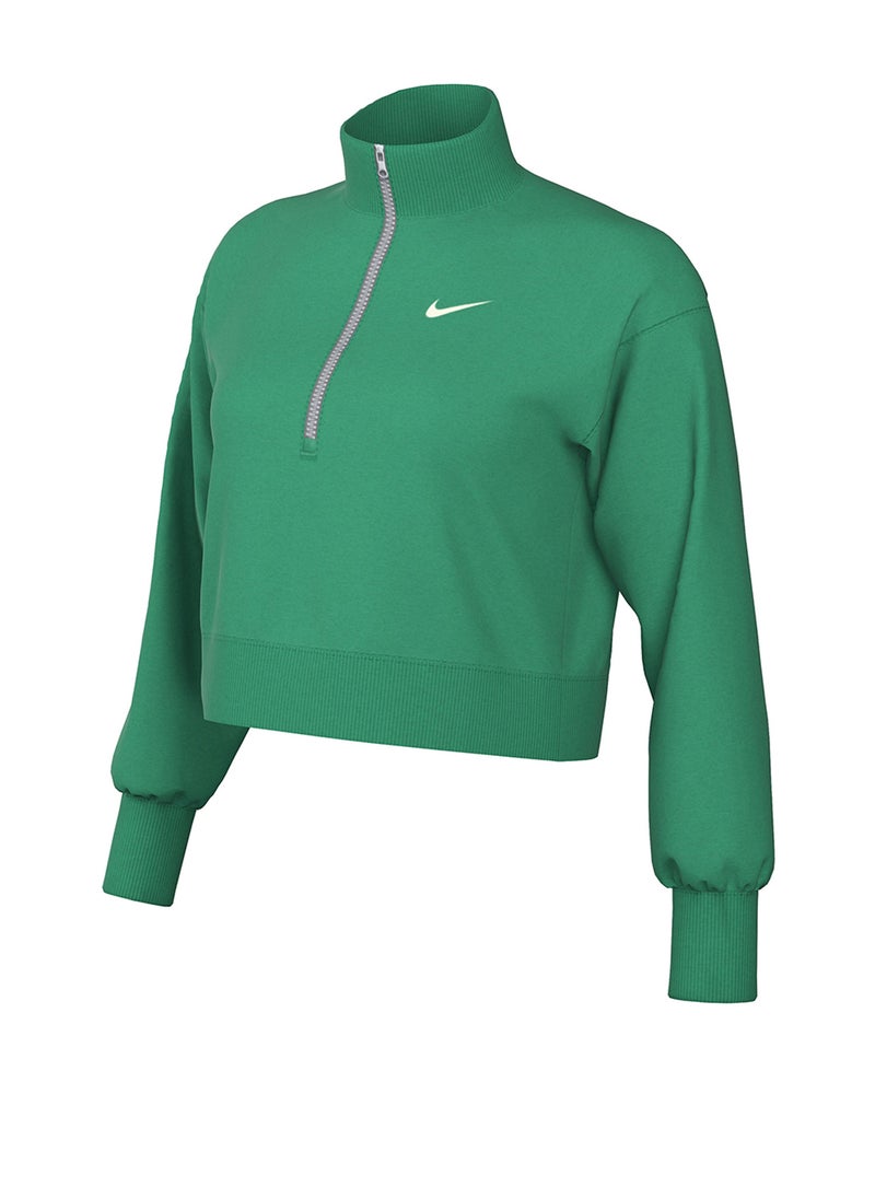 Nike Nsw Phoenix Fleece Cropped Sweatshirt  - Image 3