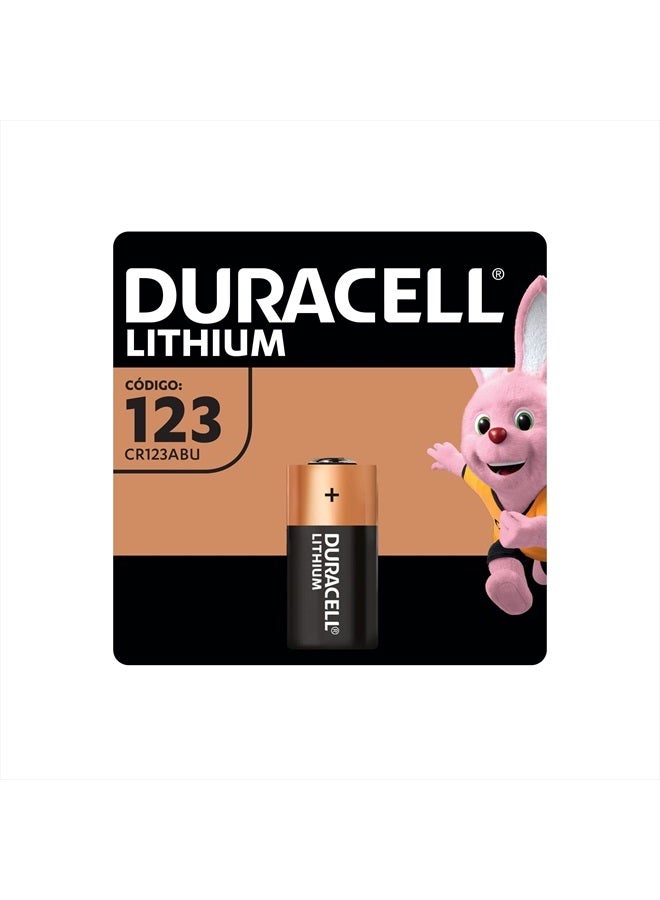 Duracell M3 Technology DL123 Lithium Photo Battery - Image 1