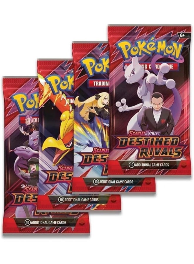 Pokemon Pokémon TCG Scarlet & Violet—Destined Rivals Booster Bundle, 6 Booster Packs, 60 Trading Cards, Collectible Card Game Expansion - Image 3