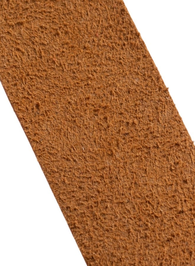 Finisolva Leather Razor Strop Strap for Straight Razors, Knives & Chisels, 18.5" x 1.97" Hanging Sharpening Strop with Handle and Swivel Loop, Brown, for Finisolva Diamond Pastes - Image 4