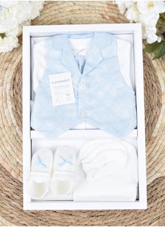 FUN MOMENT 4-Piece Baby Suit Set with Gift Box  - Image 1