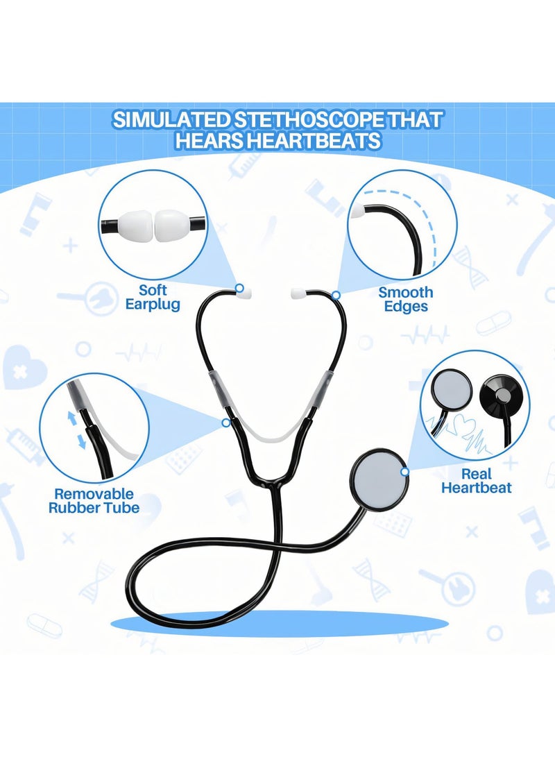 7-Piece Doctor Playset with Accessories - Perfect for Cosplay, Parties & Family Fun - Image 5