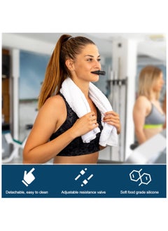 Generic Breathing Training Device Portable Adjustable Resistance Lung Exerciser for Daily Care and Exercise  - Image 2