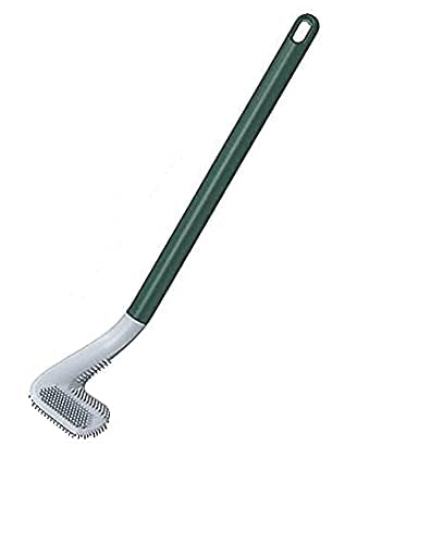 Toriox Long-Handled Toilet Brush Golf Toilet Brushes for Bathroom Deep Cleaning Silicone Toilet Bowl Brush Toilet Brushes for Bathroom - Image 1