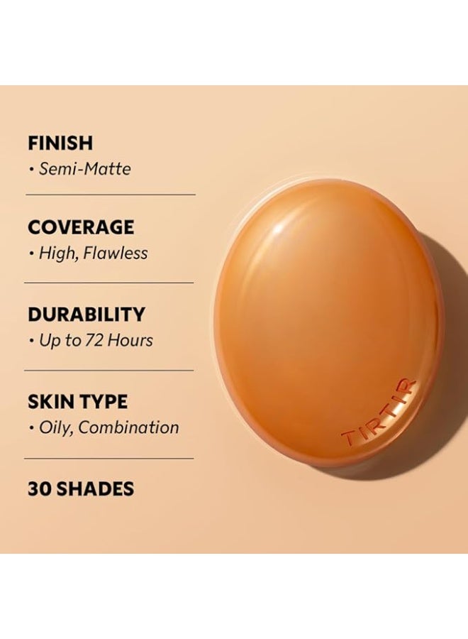 TIRTIR Mask Fit Ai Filter Cushion Foundation 21C Cool Ivory 4.5g - Image 4