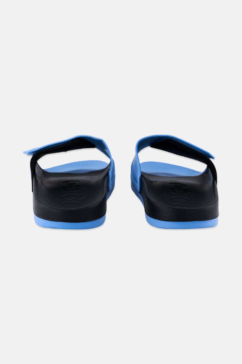 Adidas Men Adilette TND Slip On Slide, Blue - Image 2