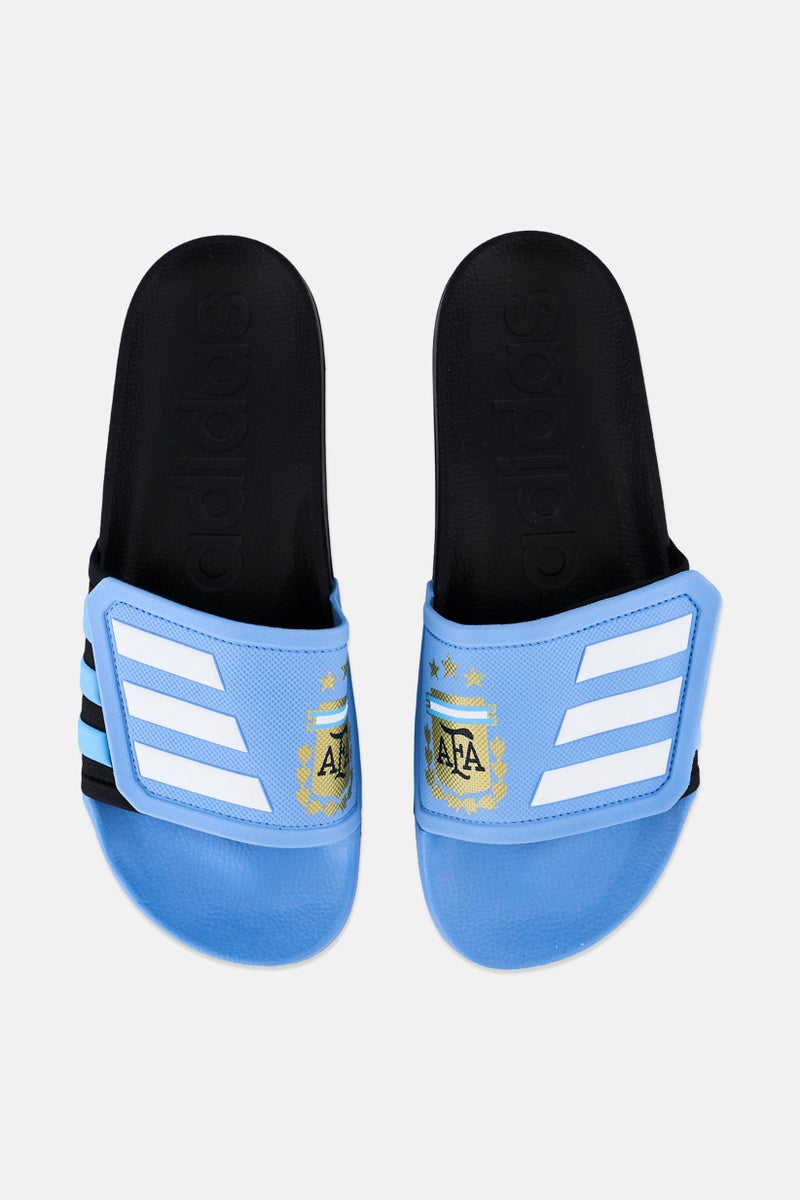 Adidas Men Adilette TND Slip On Slide, Blue - Image 3