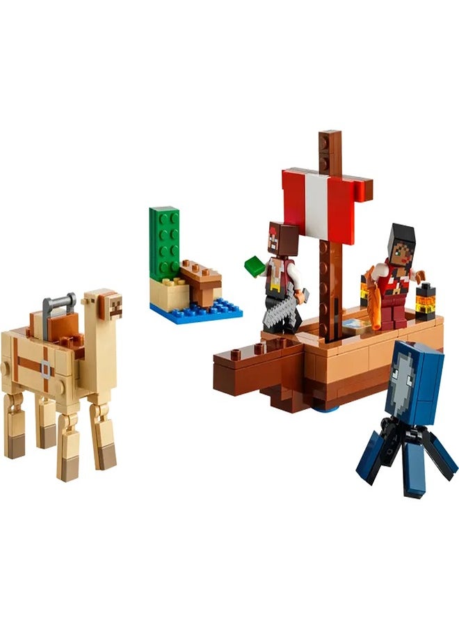 LEGO LEGO - Minecraft The Pirate Ship Voyage 166 Pieces - 21259  - Image 1