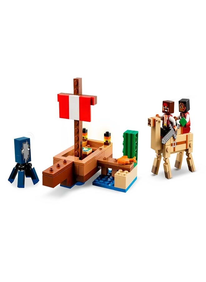 LEGO LEGO - Minecraft The Pirate Ship Voyage 166 Pieces - 21259  - Image 2