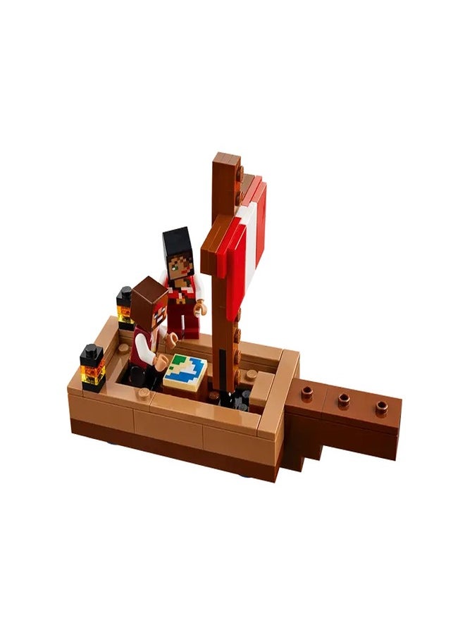 LEGO LEGO - Minecraft The Pirate Ship Voyage 166 Pieces - 21259  - Image 3