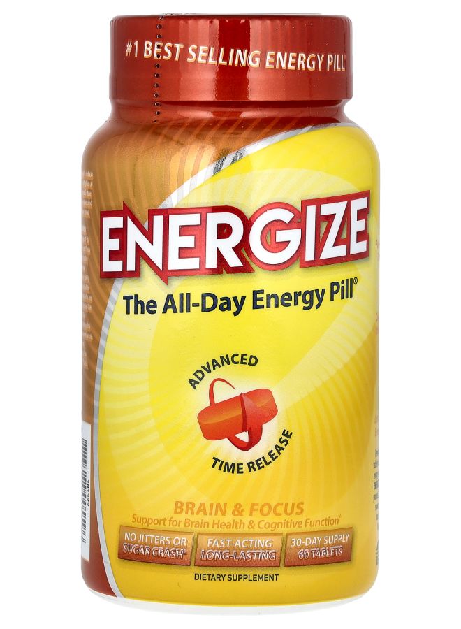iSatori Energize The All-Day Energy Pill  60 Tablets - Image 1