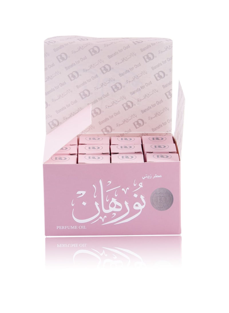 بانافع عطر زيتي نورهان للنساء من بانافع للعود 3 ملل ( قطعه واحده ) - Image 2
