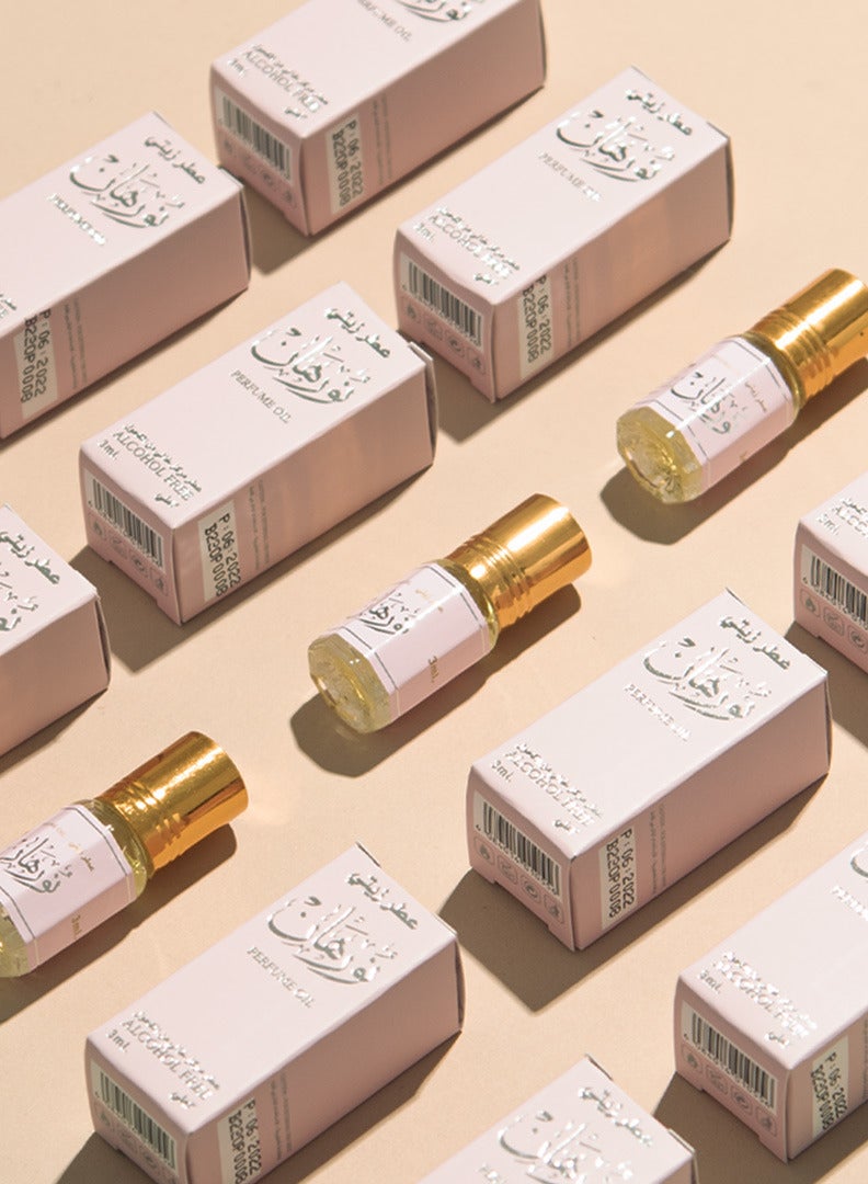 بانافع عطر زيتي نورهان للنساء من بانافع للعود 3 ملل ( قطعه واحده ) - Image 3