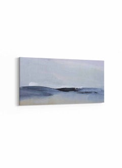 LOWHA Framed Canvas Wall Art Stretched Over Wooden Frame, Panorama Orientation Abstract Art Painting, For Home, Living Room, Office Décor  - Image 5