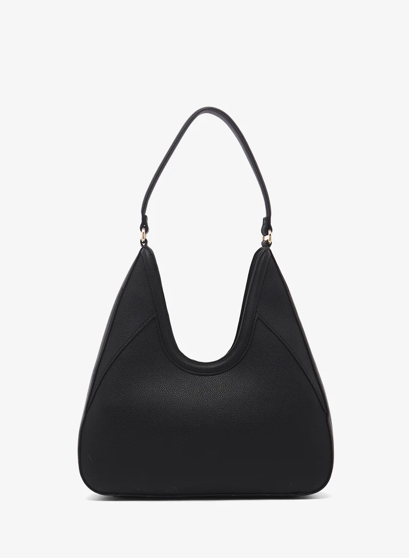 Love Moschino Logo top handle zip through shoulder bag