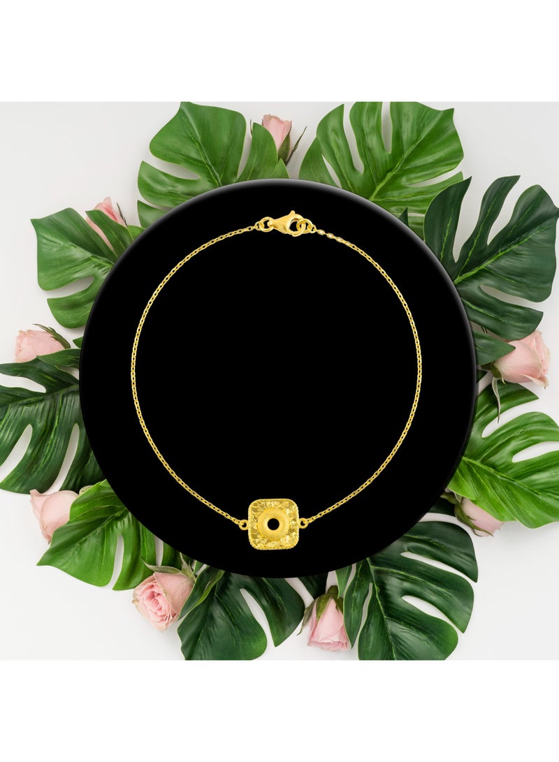 BAFLEH JEWELLERY Gracefully Handcrafted 22KT Gold Bracelet – A Timeless Masterpiece of Purity, Elegance, and Luxury by Bafleh Jewellery  - Image 3