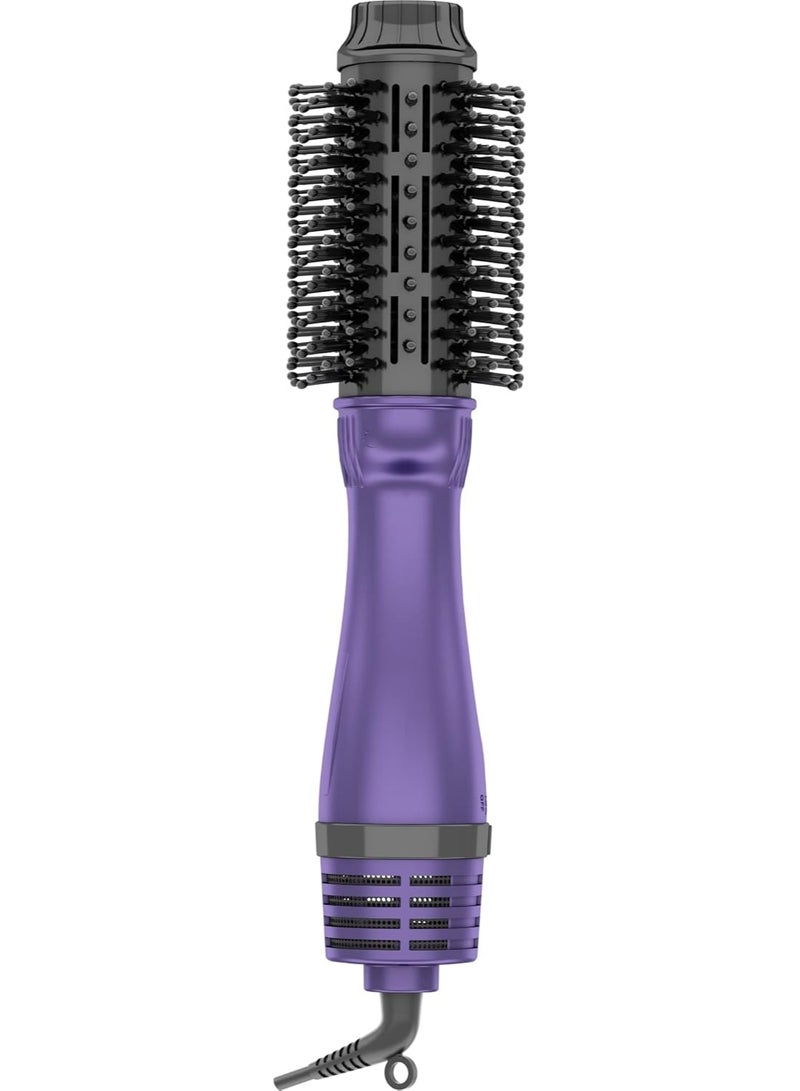 Rush Brush V3 Pro Volumizing Styler - Ceramic - 19 mm - 1400 Watts - 4 Heat Settings - Nylon Bristles and Teeth for Detangling - Image 2