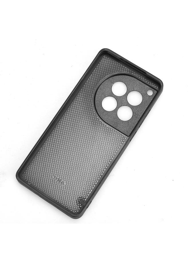 اس-توب جراب لهاتف OnePlus 12 بغطاء خلفي بخياطة بنمط بقرة - Image 3