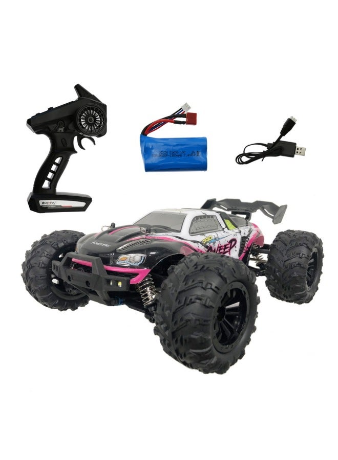 Suchiyu SCY16101PRO 1:16 Full-scale Four-wheel Drive High-speed Large-leg Coupe RC CAR Remote Control Toy-Color:SCY16101PRO Red Single Electric-Proportion:1:16  - Image 1