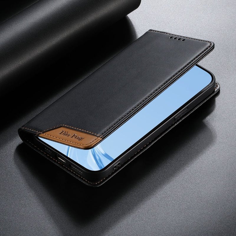 Brown Business Phone Case with Card Holder for Redmi Note 15 Pro Plus 5G - Image 5