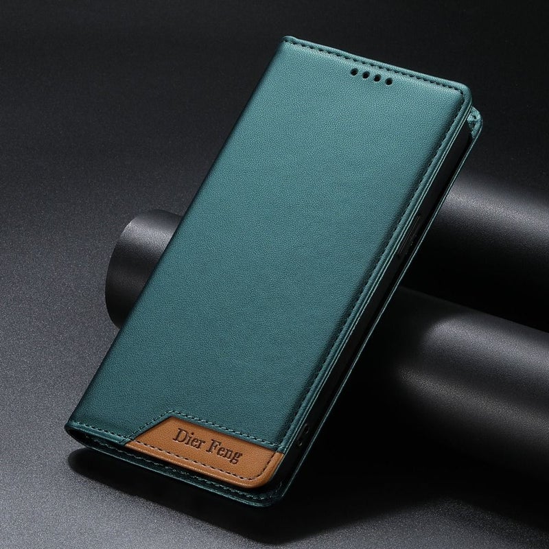 Brown Business Phone Case with Card Holder for Redmi Note 15 Pro Plus 5G - Image 3