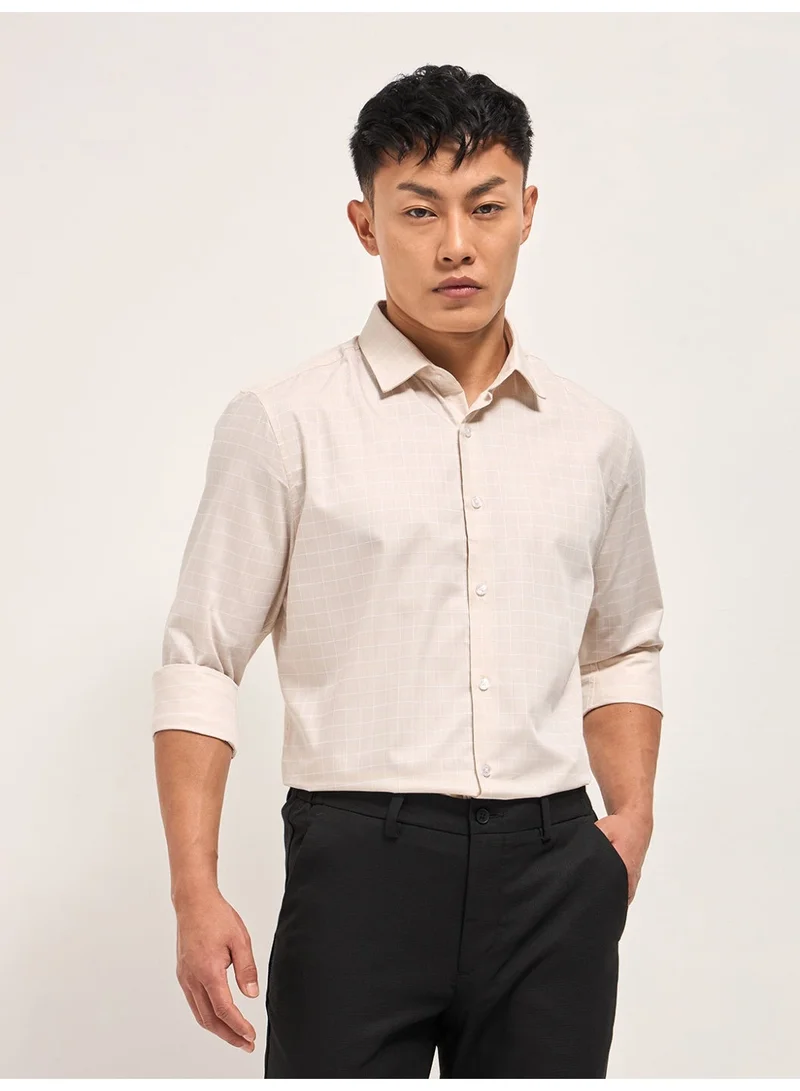 THE BEAR HOUSE  Men’s Long Sleeve Shirt – Classic, Comfortable and Stylish Essential for Work, Travel or Casual Outings for Men | Best Price UAE