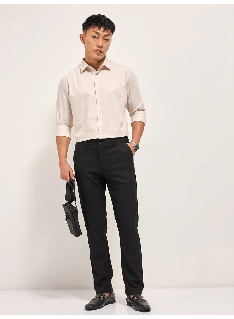 THE BEAR HOUSE  Men’s Long Sleeve Shirt – Classic, Comfortable and Stylish Essential for Work, Travel or Casual Outings for Men | Best Price UAE