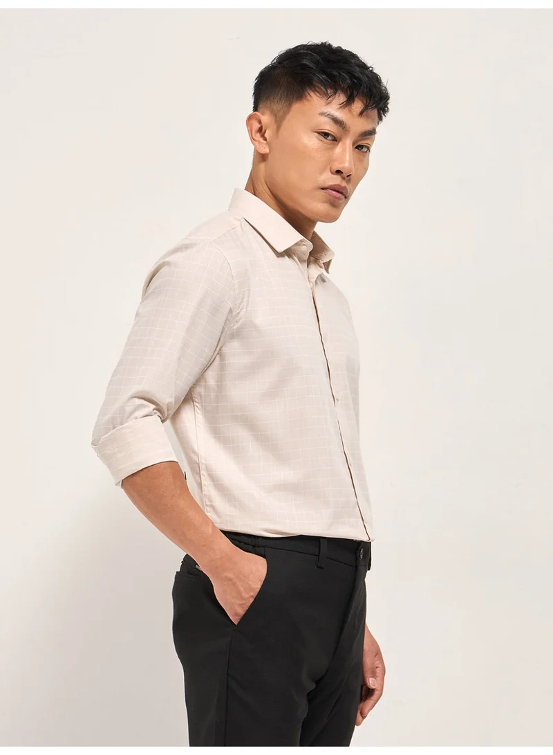 THE BEAR HOUSE  Men’s Long Sleeve Shirt – Classic, Comfortable and Stylish Essential for Work, Travel or Casual Outings for Men | Best Price UAE