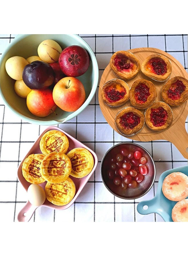 100 قطعة صواني ألومنيوم صغيرة، رائعة لخبز الفطائر الصغيرة، الكيش، البودينغ، إلخ. - Image 5