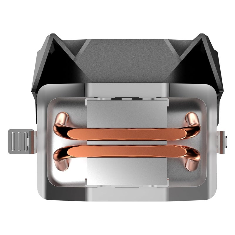 ANTEC مبرد هواء برج A30 نيو ARGB / مبرد حرارة لوحدة المعالجة المركزية مع مروحة ARGB بحجم 90 مم، يأتي مع 2 أنبوب حراري نحاسي بتلامس مباشر وزعانف مبرد من الألمنيوم لتبريد فعال، يدعم مقابس إنتل وAMD - Image 5