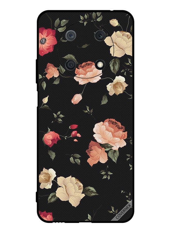 Covernex Protective Case Cover For Huawei Nova Y90 Flower Art Wallpaper - Image 1