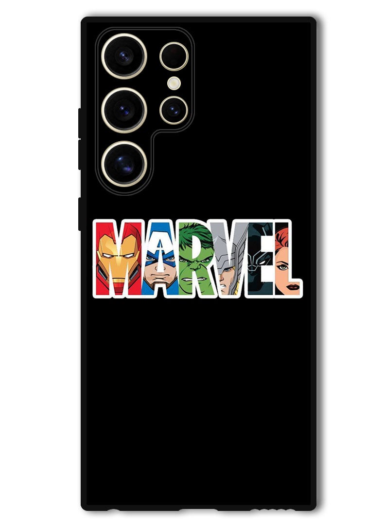 Theodor Protective Case Anti Scratch Shock Proof Bumper Cover For Samsung Galaxy S24 Ultra Marvel Charecters - Image 1