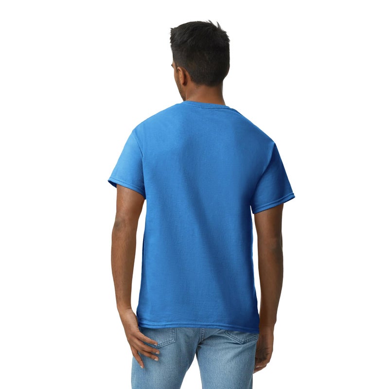 Gildan Adult Ultra Cotton T-Shirt, Style G2000, Multipack, Royal (2-Pack), Large - Image 4