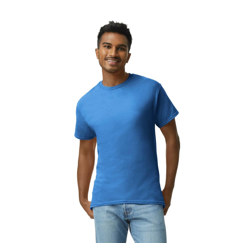 Gildan Adult Ultra Cotton T-Shirt, Style G2000, Multipack, Royal (2-Pack), Large - Image 2