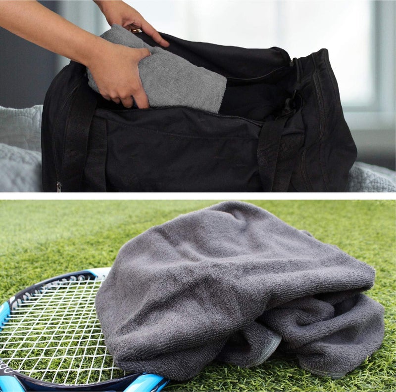 HEELIUM Bamboo Bath Towel | 3X Softer & Quick Drying | 400 GSM -140 X 70 Cm - Image 5