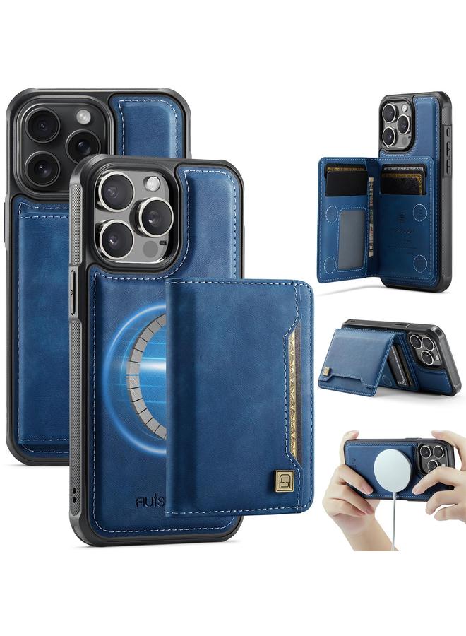 The Bros Case For iPhone 13 Pro A13 MagSafe Magnetic RFID Flip Card Bag Phone Case