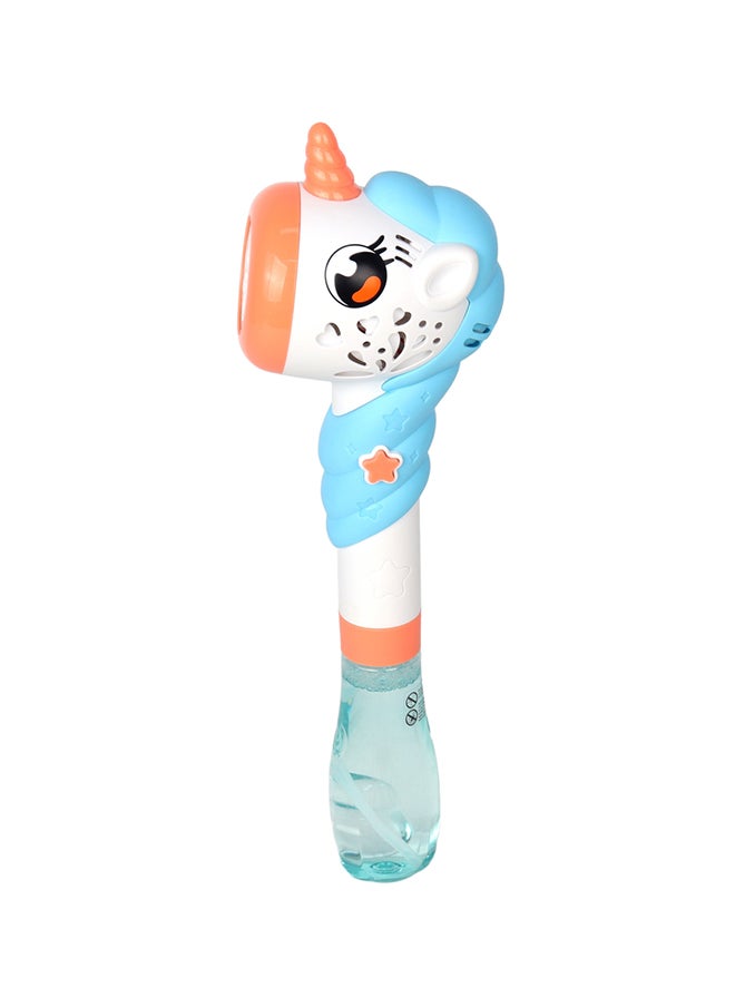 Galaxy Toys - Unicorn Bubble Wand With Light And Music - Image 1