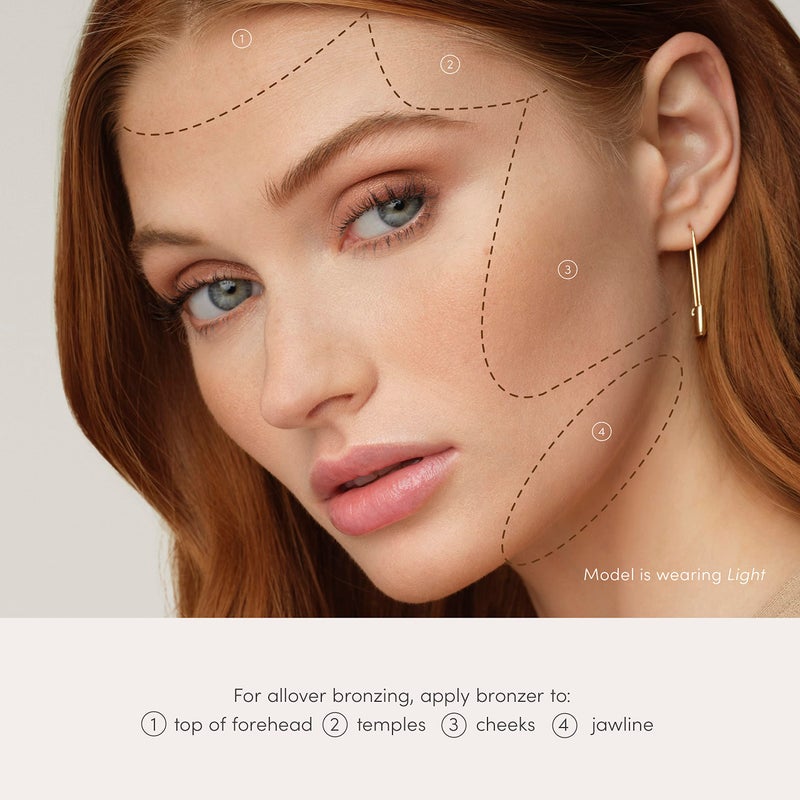 Jane Iredale PureBronze Matte Bronzer Refill Bronzing Powder with Buildable Coverage Lightweight & Breathable Feel Cruelty-Free 3 Natural Tones - Image 3