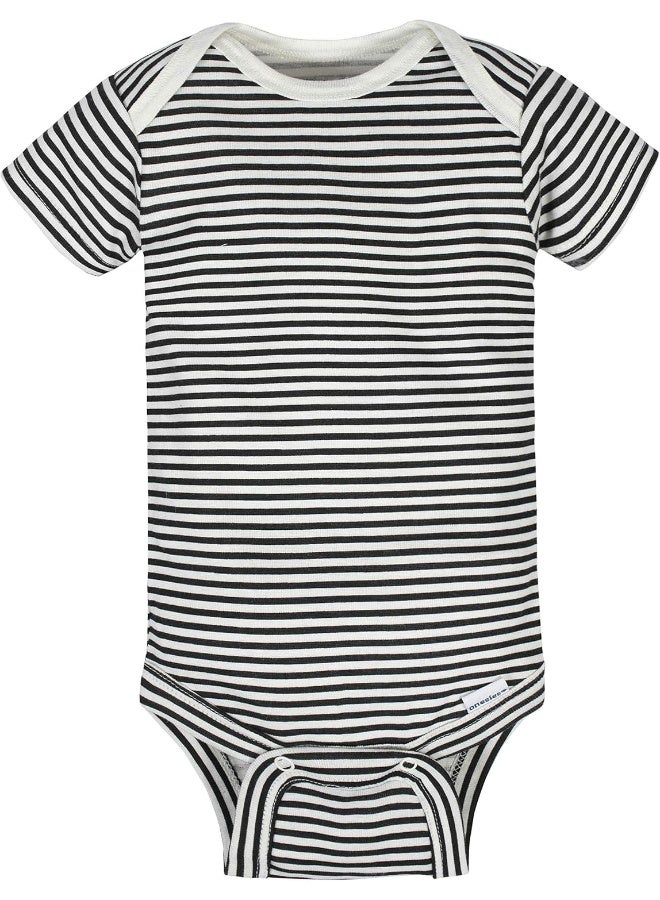 Gerber Gerber Baby Boys 8-Pack Short Sleeve Onesies Bodysuits Baby and Toddler T-Shirt Set  - Image 5