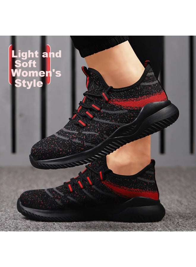 Old housekeeper Housekeeper Women'S Small Size Steel Toe Smash-Proof And Stab-Proof Lightweight Comfortable Breathable Wear-Resistant Ladies Work Safety Shoes 931 38 - Image 3