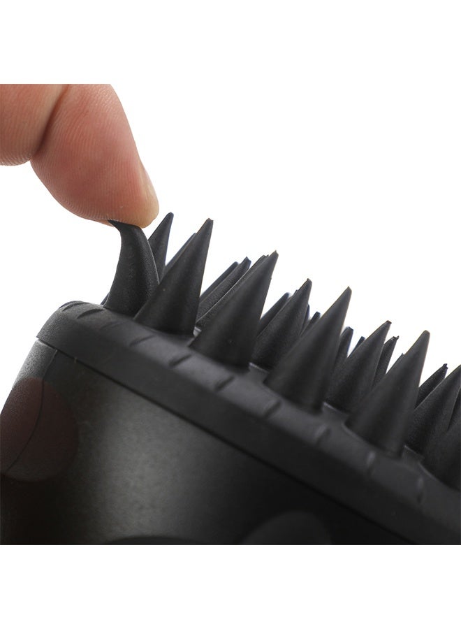 فرشاة تدليك فروة الرأس بالشامبو بشعيرات ناعمة من السيليكون - Image 4