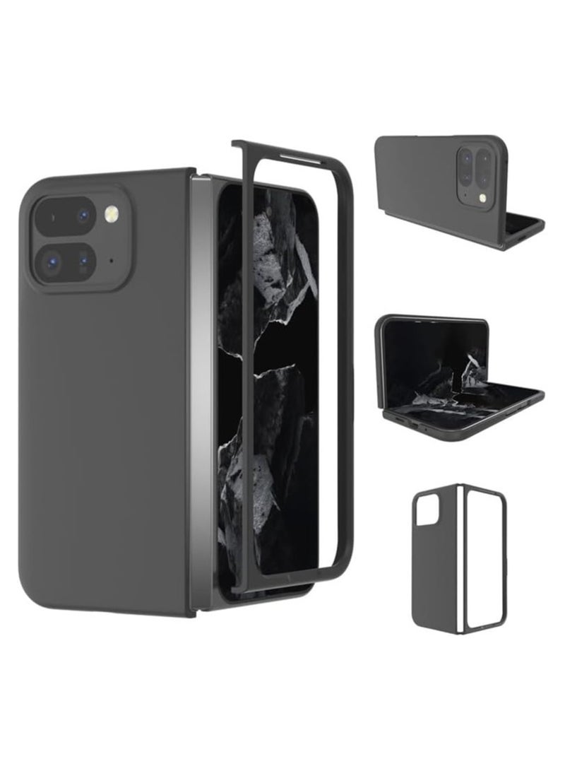 عام غلاف متوافق مع Google Pixel 9 Pro Fold 2024، [مضاد للخدوش] غلاف واقي رفيع جداً من مادة PC، غلاف قابل للطوي لهاتف Google Pixel 9 Pro Fold. - Image 1