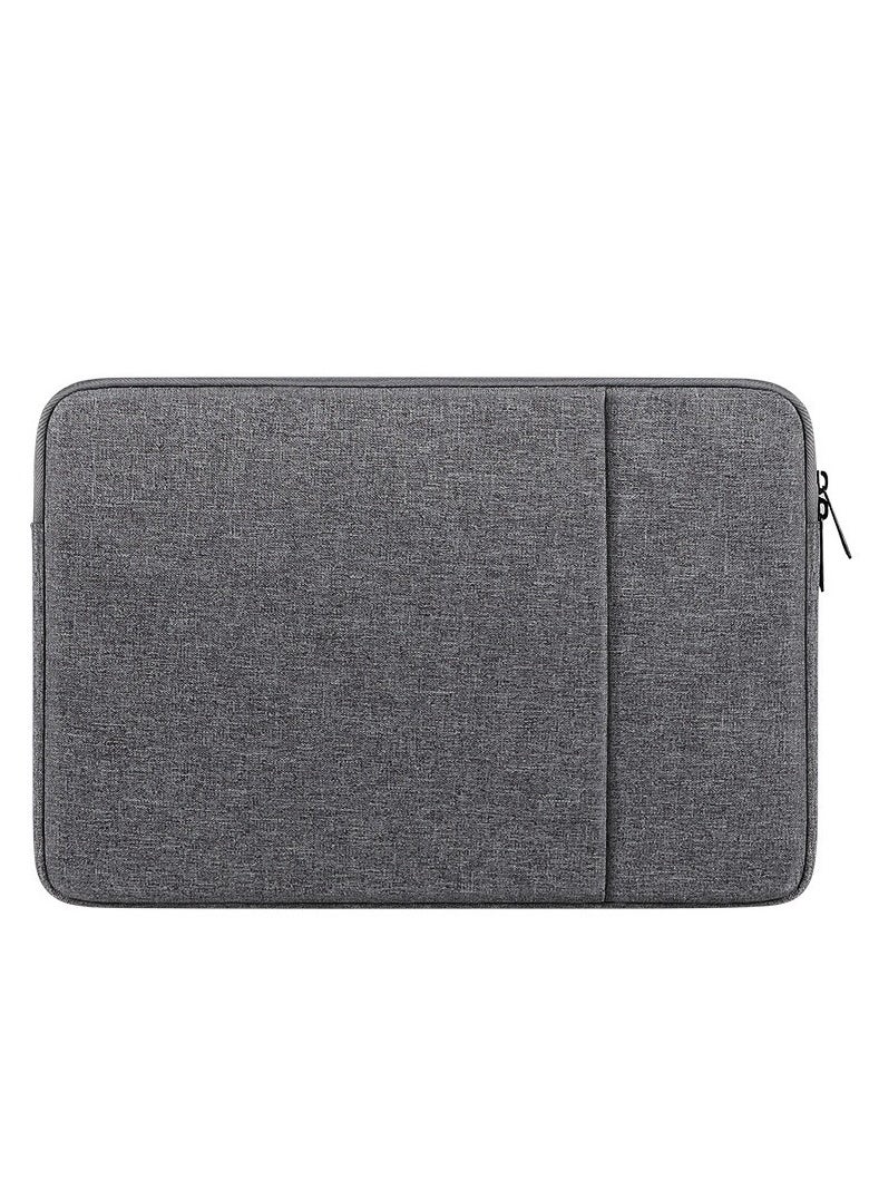 Generic Laptop Case 13 inch, 13 inch Laptop Sleeve Cpatible with MacBook Air M4 M3 M2 M1 2025-2018 / Pro M2 M1 2025-2016, Polyester Vertical Cputer Sleeve Bag with Pocket, Space Gray 