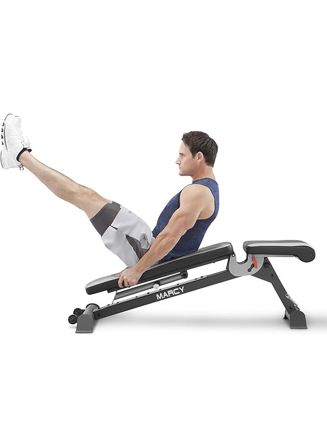 Marcy - Adjustable Utility Bench For Home Gym Workout Sb-670 - Image 1