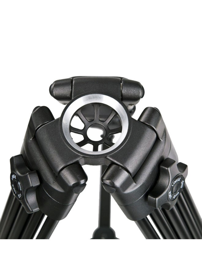 Weifeng Wf-717 Aluminum Alloy Professional Camera Dv Tripod 1.89 Meters, Hydraulic Damping Head, For Photography, Weddings, , Outdoor, Projector Floor Stand - Image 5