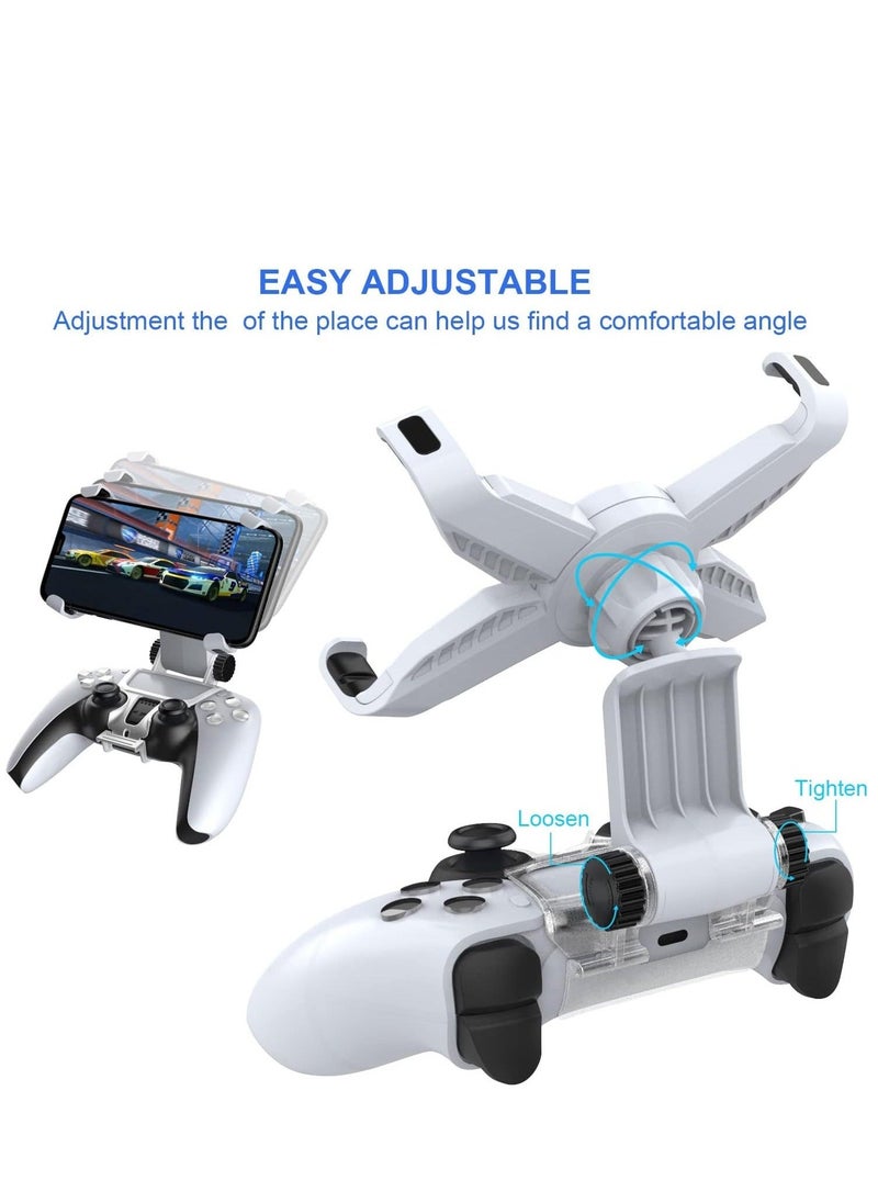 PS5 Controller Mobile Gaming Clip for Playstation 5 Dualsense Controller Remote Play Mobile Phone Holder Clamp Adjustable Phone Mount Clip - pzsku/Z46720CE13A965C9ACF62Z/45/_/1724818368/3022825b-b01d-4da7-9e97-df0da32943ee