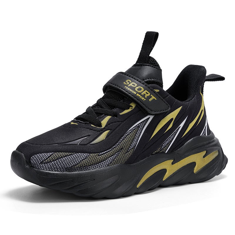 Mesh Sneakers Lightweight Flexible Sole Walking Shoes For Kids Indoor And Outdoor Activities - Image 1